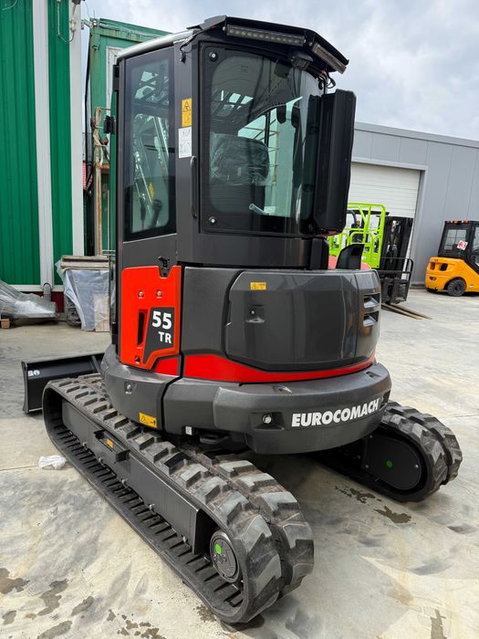 Mini Excavator NOU EUROCOMACH 55TR Italia 5,5t 5 ANI Garantie 3 Cupe ...