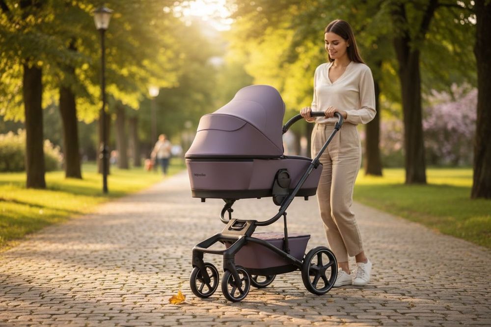 Easywalker Harvey 5 Premium - Granite Purple в отлично състояние