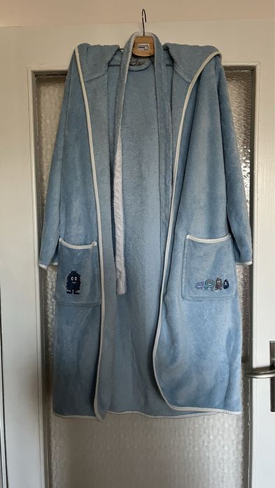 Детски халат с качулка