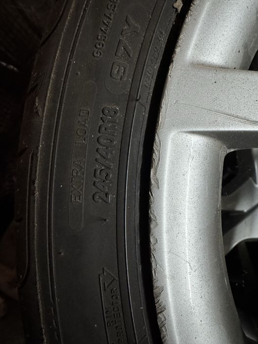Jante Audi A5 OEM R18 cu Cauciucuri in stare Foarte BUNA