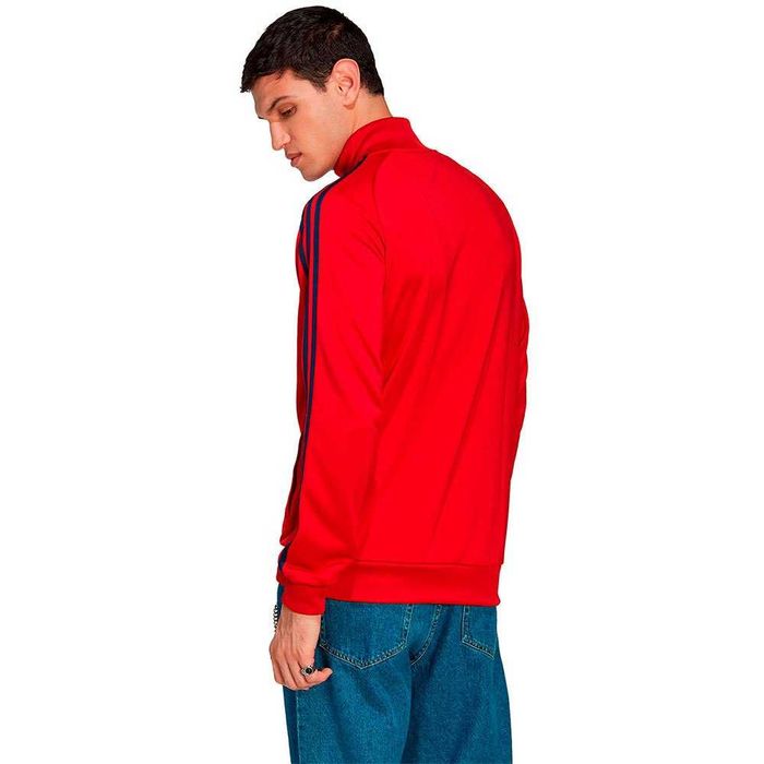 bluza trening barbat spania marimea L ADIDAS FEF DNA SPAIN Zip-Front