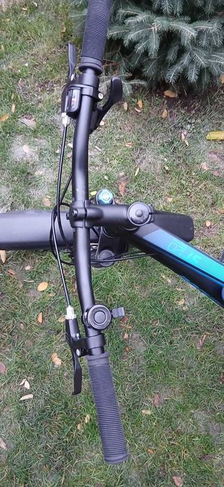 Bicicleta ROCKRIDER ST 120 negru-albastru 27,5", cadru M