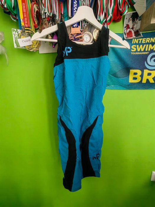 Бански на Michael Phelps aqua blue