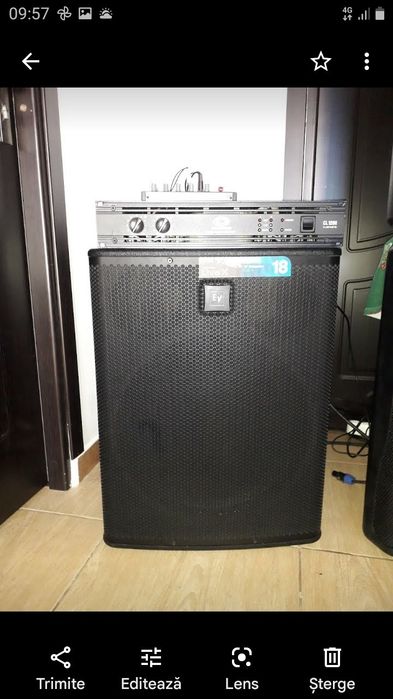Boxe electro voice profesionale