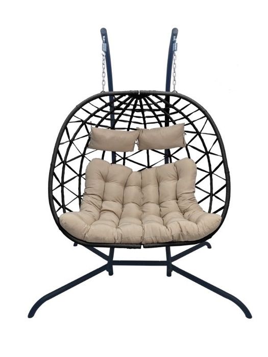 Balansoar 2 persoane  Fotoliu suspendat ,leagan,pliabil 2025 Calitate