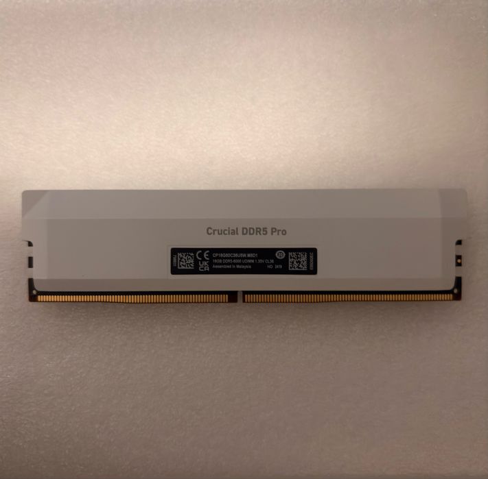 Memorie RAM 16GB DDR5 Crucial Pro Overclocking 6000MHz CL36