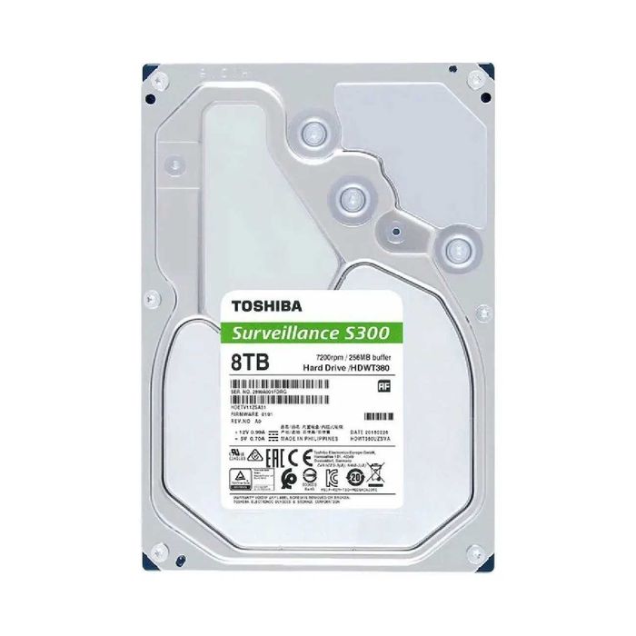 Жесткий диск HDD 8TB Toshiba Surveillance S300