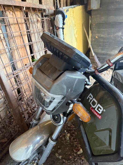 Triciclu electric utilitar RDB E-KLASS4 2025 - 25 km/h - benă - acte