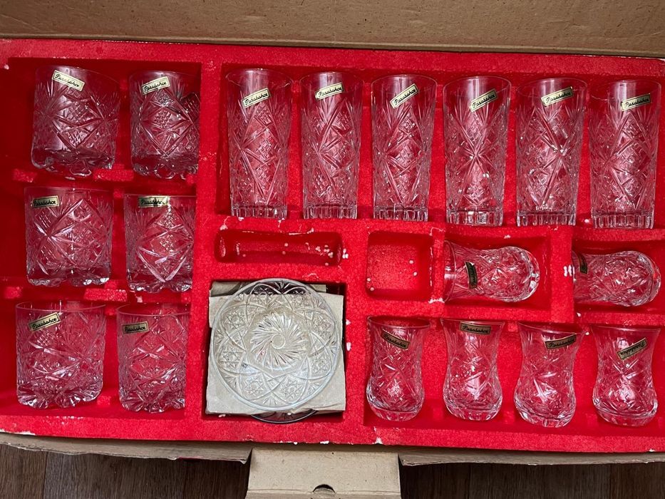 Набор из хрусталя