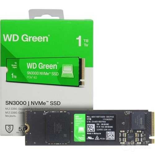 WD Green SN3000 1TB 5000 mb/s