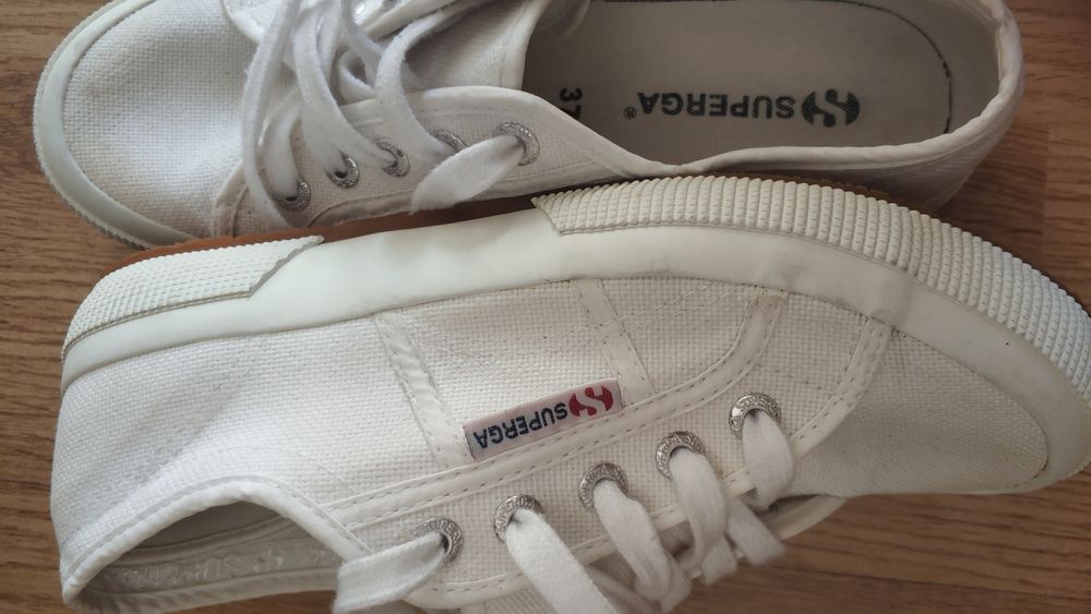 Гуменки  бяли SUPERGA