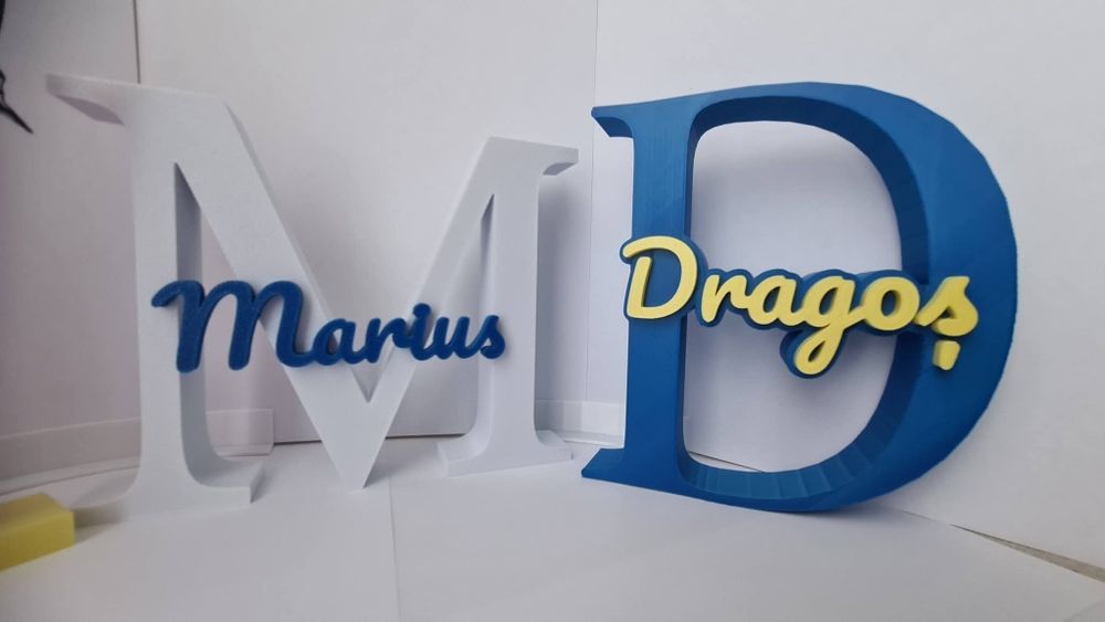 Decor Nume și Inițială nume