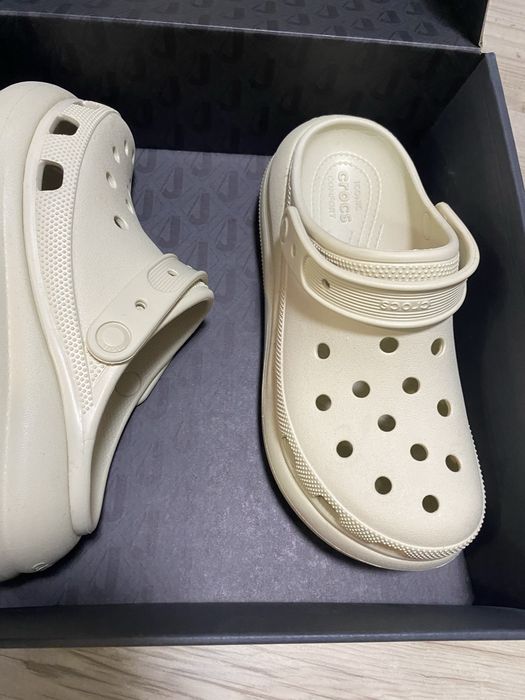 Кроксы Crocs 40-41 р (26-26,5см) на утолщенной подошве