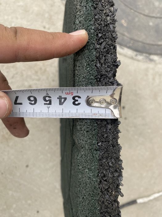 Резиновый плитка паутинка