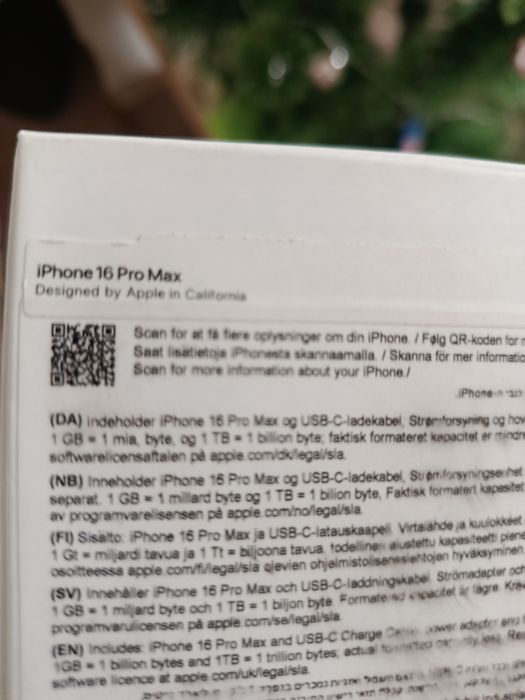 Продам iPhone 16 pro max дубликат версия Китай