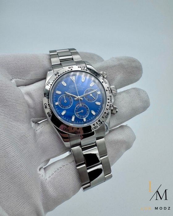 Seiko Daytona Blue Dial