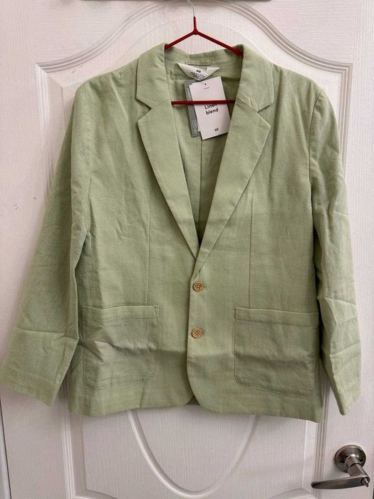 Новый костюм лен H&M, размер 10/12 лет