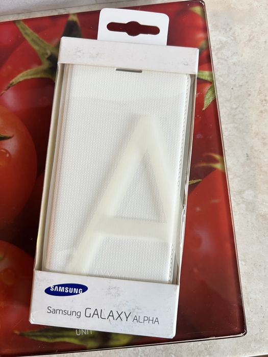 Samsung Galaxy Alpha silver nou nout,cu toate accesoriile functional o