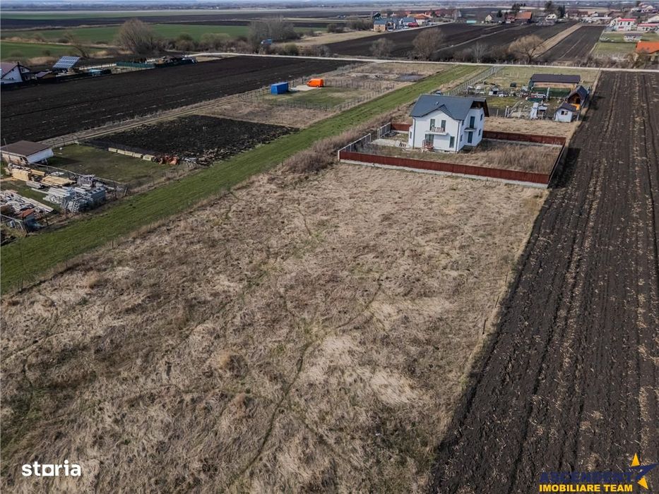 2.082 mp teren intravilan Stupini, zona de case, utilitati in apropier