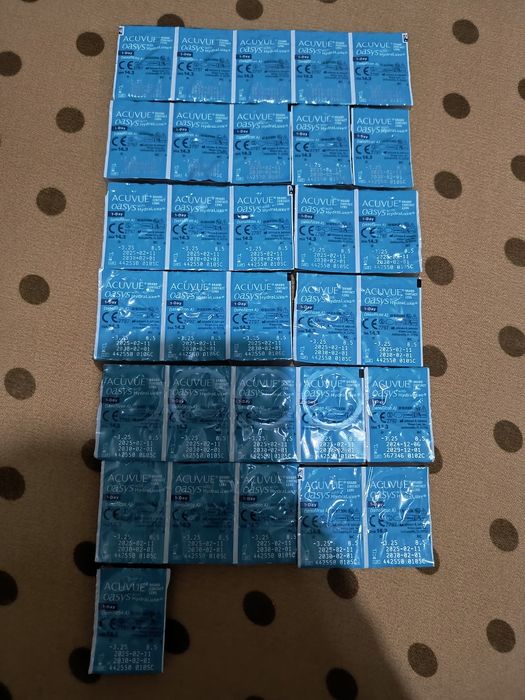 Lentile de contact zilnice Acuvue Oasys, -3.25