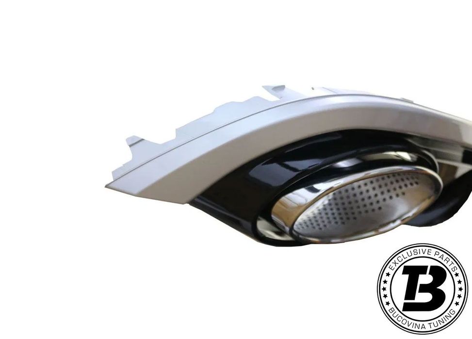 Difuzor Bara Spate cu Ornamente compatibil cu Audi A7 RS7 Design