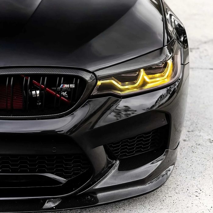 CSL Yellow DRL Kit (Full Set) pentru BMW G30 (5 Series) & F90 M5 PreLCI