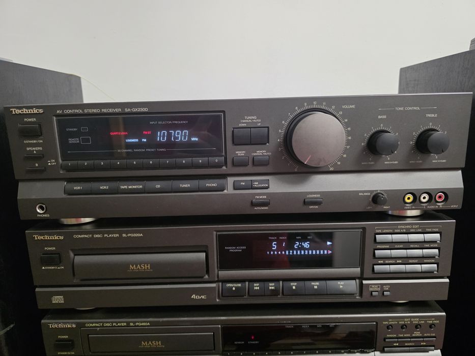 Amplituner Technics SA-GX 170,SA-GX230D  în stare perfectă