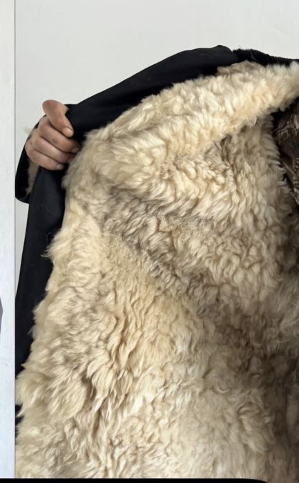 Советский овчинный тулуп