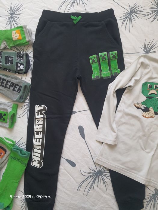Комплект MINECRAFR 134р-р 25лв.ВСИЧКО