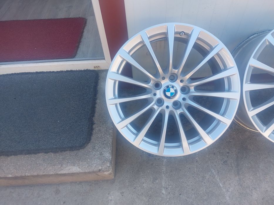 Set jante din aluminiu originale r18 / Bmw Vw Audi Skoda Seat / 5x112 / STYLE 619 / ET 30 / cu senzori de presiune