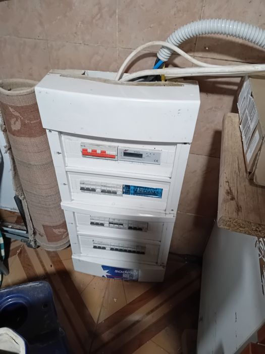 Tablou electric complet echipat  380v cu contor