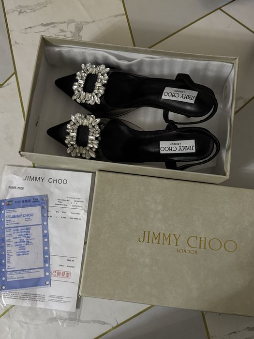 Продаю черные туфли jimmy choo оригинал