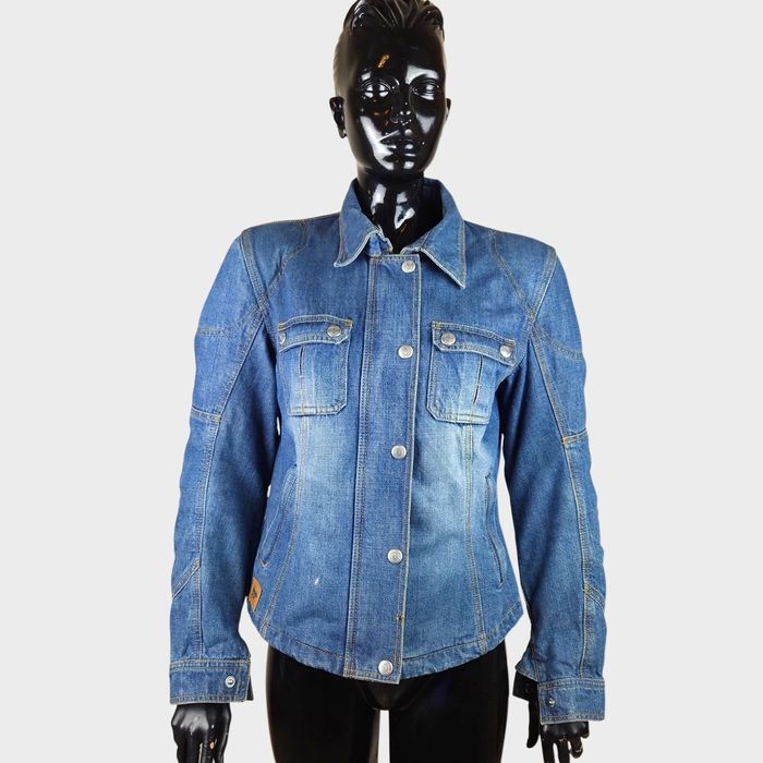 Vanucci Дамско дънково мото яке | 40 | КАТО НОВО