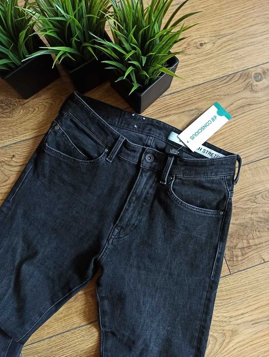 H&M еластични дънки за момче ръст 164