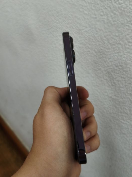 Iphone 14por max deep purple rangda  256 Gb 76%