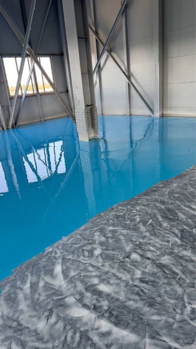 Epoksid pol qoplama | Mustahkam | Arzon narx | Zavod, garaj, omborlar