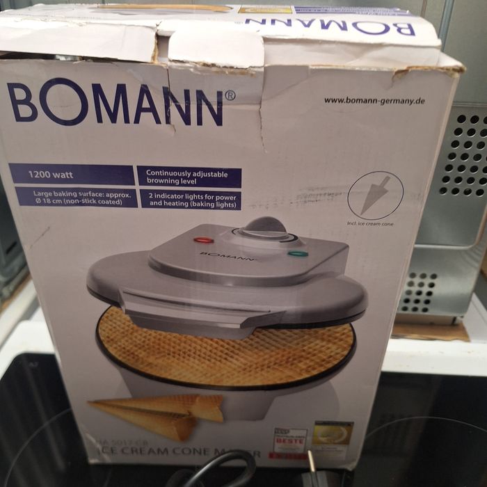 Уред за фунийки за сладолед - чисто нов