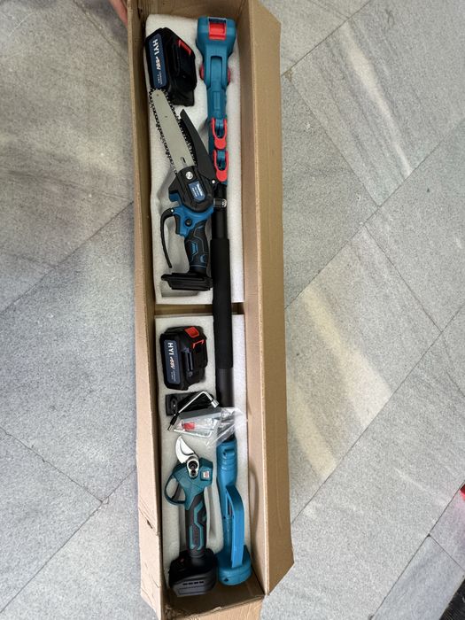 Электро пила Секатор электропила 2в1 набор высоторез