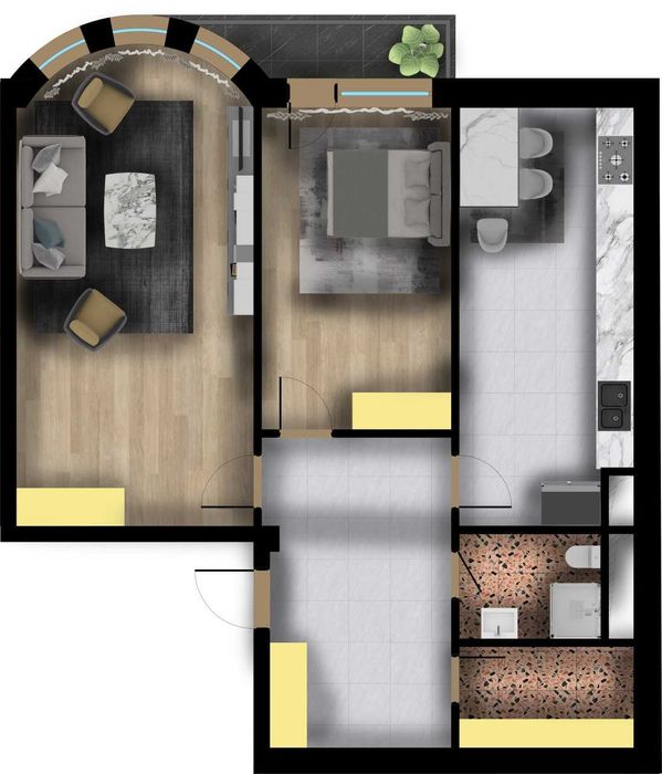 Ж\К "Сергели Авеню" Сергели ул.Лутфкор рядом РОВД 85 кв.м 2\8\10