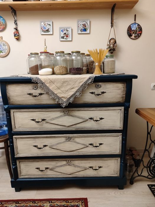 Старинный комод после редизайна