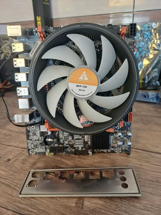 Продам комплект: материнская плата X99H + Xeon E5 2650 v3 + Rgb кулер