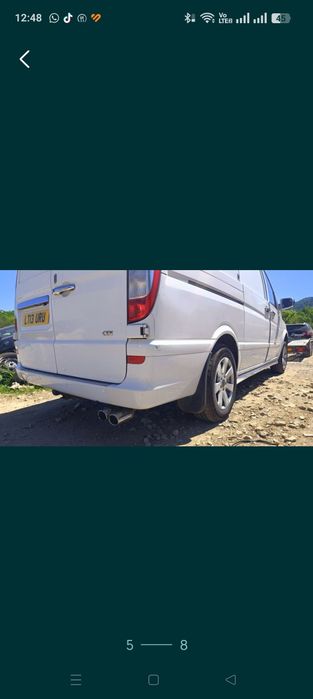 Piese grup trapa ușa brat far jante geam ecu uși spate Mercedes w639
