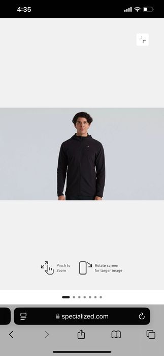 Specialized Мъжко Яке за Колоездене - Ново