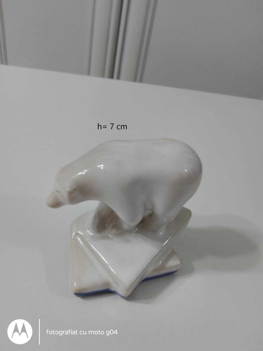 Bibelouri animale salbatice portelan romanesc