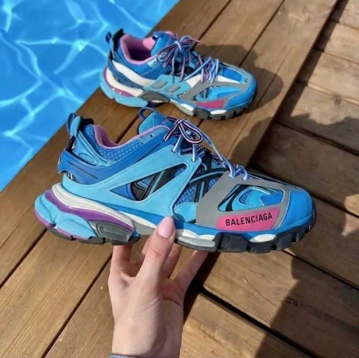 Balenciaga Track - Light Blue/Pink