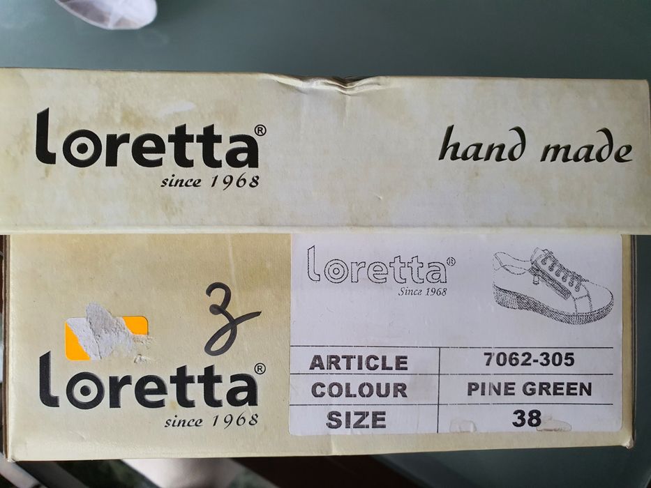 Дамски кожени обувки handmade Loretta