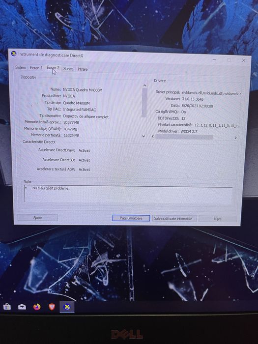 Dell Gaming precision 7710 / i7 / 32 gb / 2 tb
