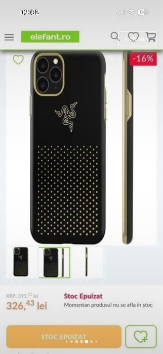 Husa Iphone 11Pro Razer  Nou!