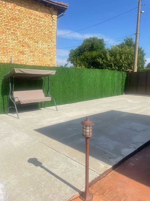 Мрежа с декорация - Green Grass - много високо качество, с UV защита