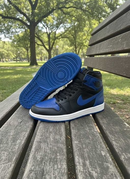 Adidasi Nike Jordan 1 High Royal Blue - Adidasi Fete Baieti